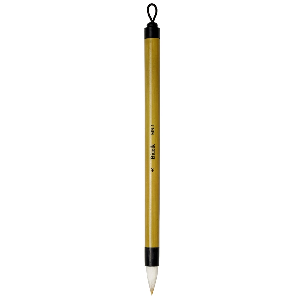 

1PC MBT-1 High Quality Bamboo Handle Kolisky&Goat Hair Chinese Painting Calligraphy Art Supplies Aritst Brush Pen