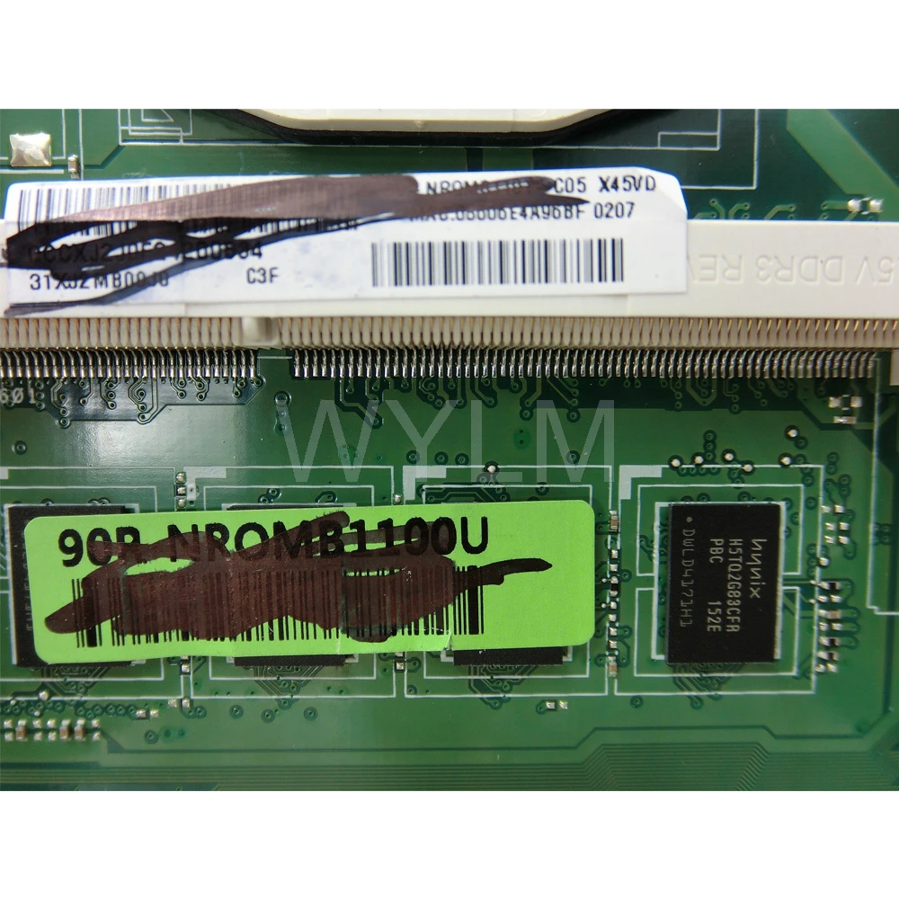 X45VD материнская плата GT610M 1 ГБ N13M-GE6-S-A1 с 2 Гб оперативной памяти для ASUS X45V ноутбука
