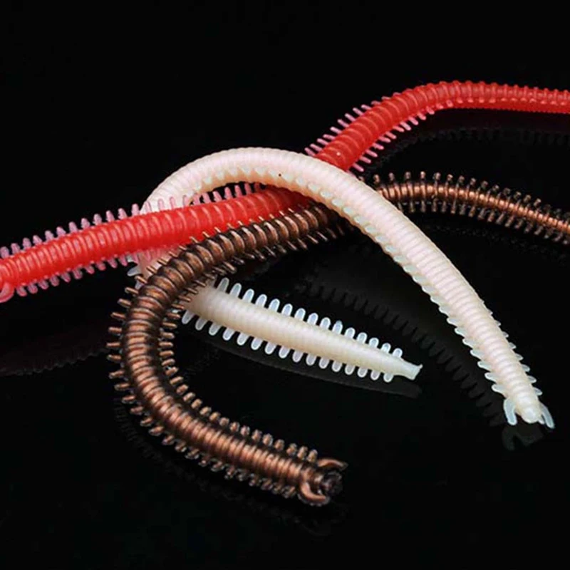 20 шт./партия Аксессуары для рыбалки Мягкая приманка 13 см/2 г черви искусственная