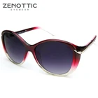 Женские солнцезащитные очки-бабочки ZENOTTIC, большие винтажные поляризационные очки с градиентом в стиле ретро