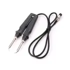 902 ESD SMD двойной паяльник Пинцет ручка зажим нагревательные плоскогубцы аксессуары для паяльной станции
