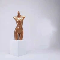 97cm gold model props female underwear mannequin doll dummy window display props swimsuit gathered bra half body no base d357