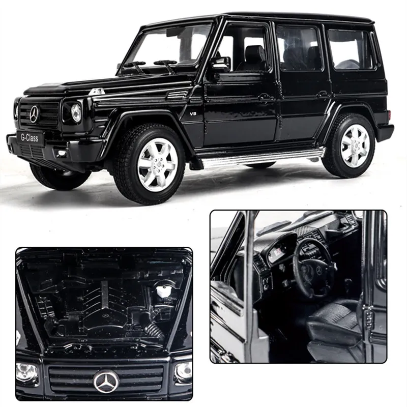 Модель автомобиля welly 1:24 Mercedes-Benz G500 G55 модель из сплава имитация украшения