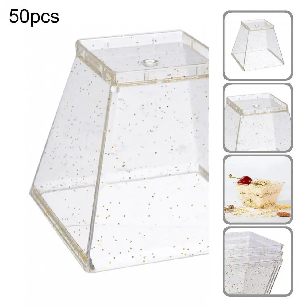 

Disposable Safe Practical Disposable Dessert Cups Kitchen Utensils