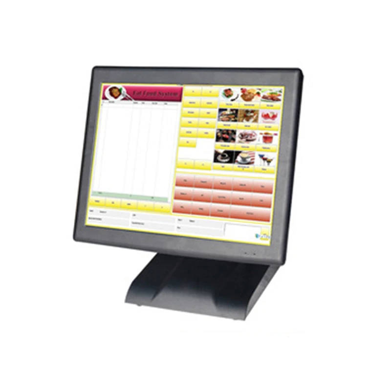POS машина 15 дюймов все в одном сенсорный экран pos системы с MSR кард ридер|all in one|all one
