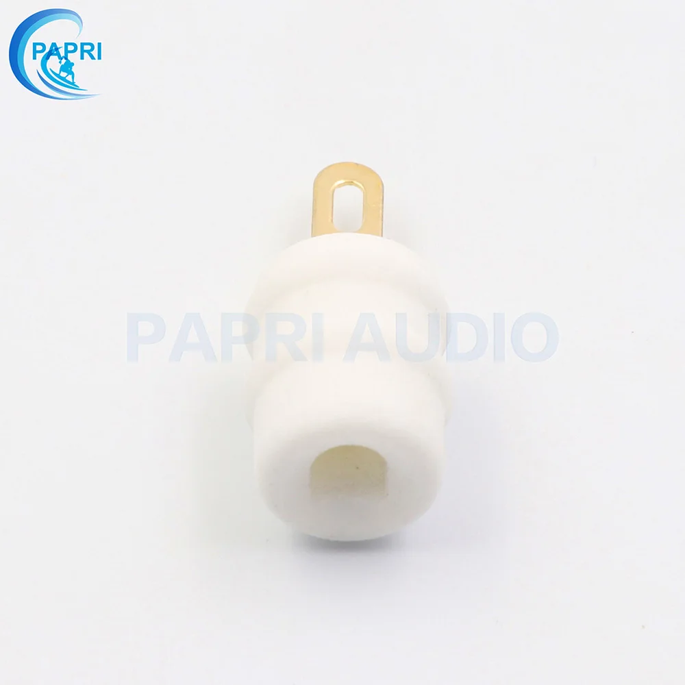 PAPRI 10 шт. керамические булавки крышки Олово/позолоченные FU-29 FU29 FU19 FU32 FM30 829 829B GU32 вакуумные трубки крышки аудио DIY усилитель