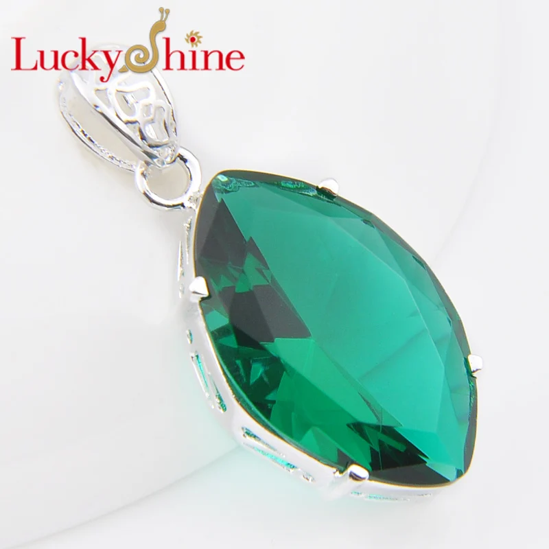 Акция от Luckyshine женская подвеска лошадиный глаз с серебряным покрытием свадебные