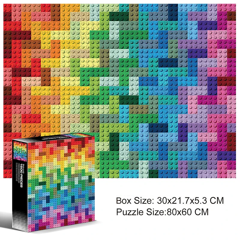 Пазлы Развивающие для взрослых и детей 1500 шт. 60x80 см | Игрушки хобби