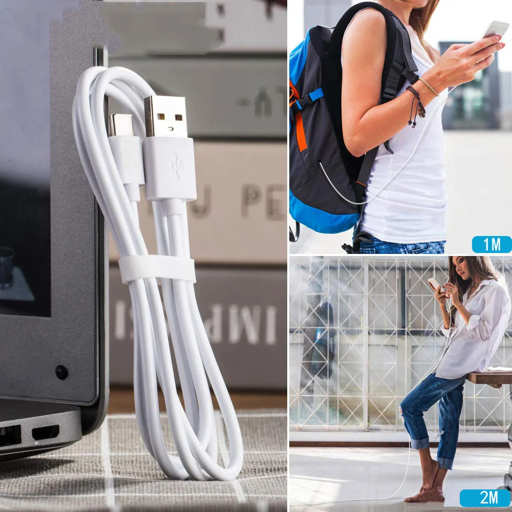 

for Samsung Fast Charge cable 2A USB Type C Data Line Quick charger for Galaxy S10 S9 S8 Note9 Note8 A7 A8 A10 A70 A60 A50 A40