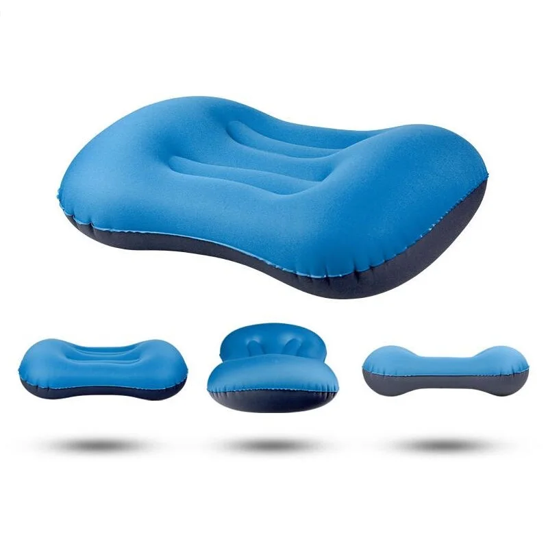 Портативная надувная подушка для путешествий кемпинга пешего туризма рыбалки