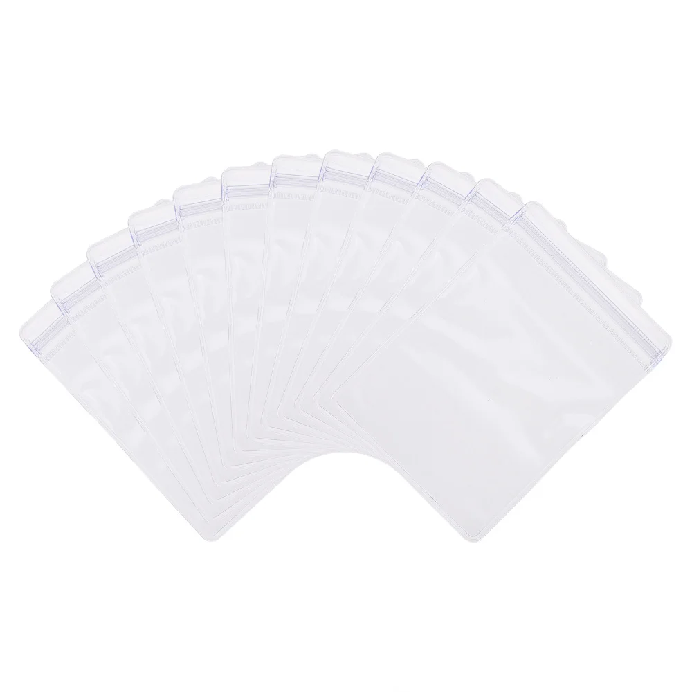 

100pcs PVC Jewelry Anti Oxidation Bag Jewelry Rings Earrings Storage Pouch