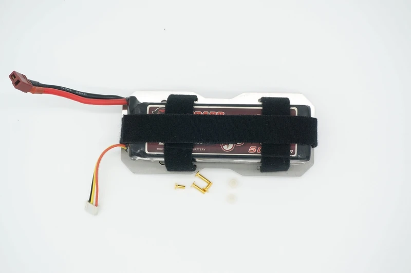 

Radio control car TRX-6 6X6 trax 88096-4 G63 stainless steel upgrade secondary battery holder option upgrade parts