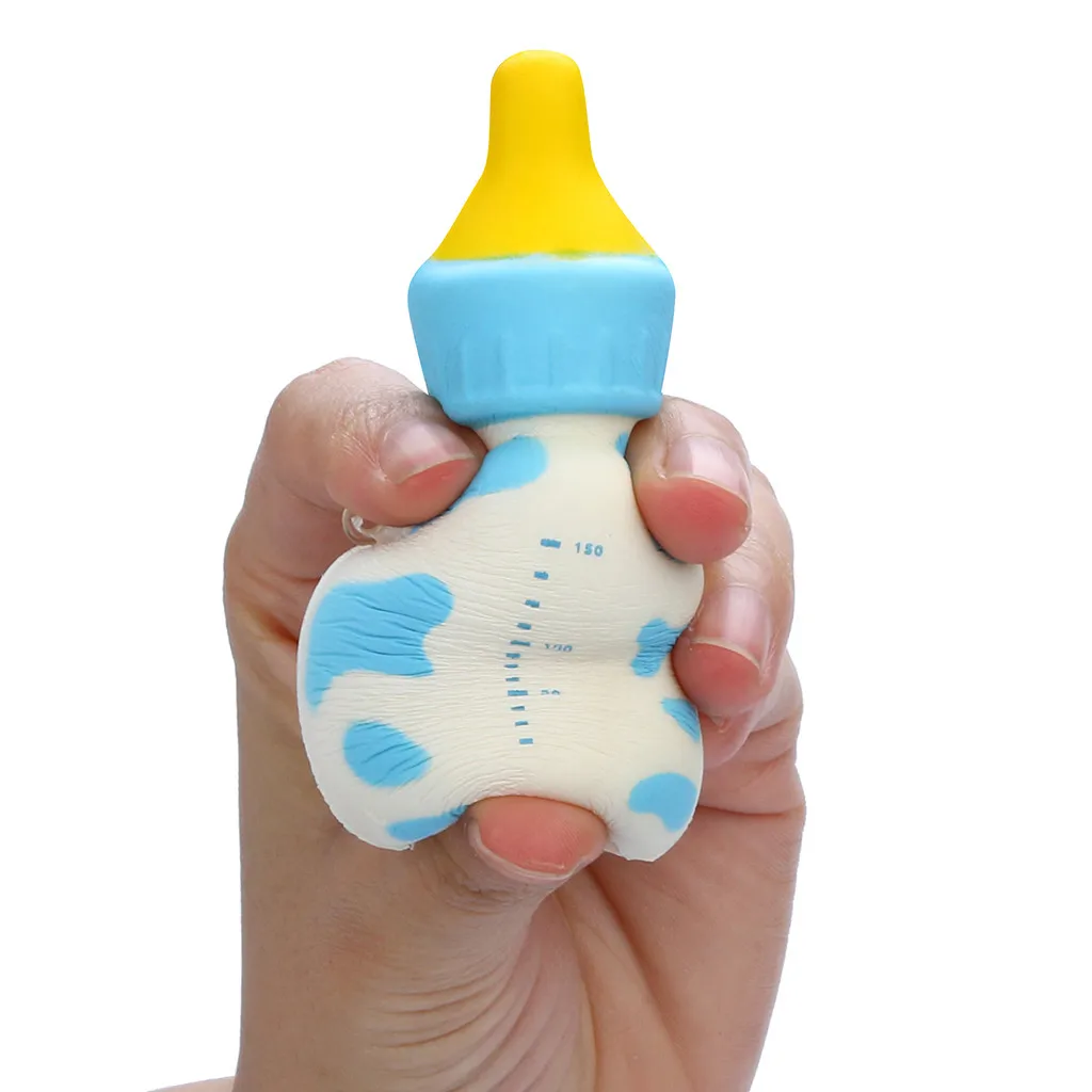 

Jumbo Squishy Toys Baby Bottle Kawaii Feeding Bottle Cat Fruit Scented Slow Rising Squeeze Stress Relief Toys Funny Gift Toys