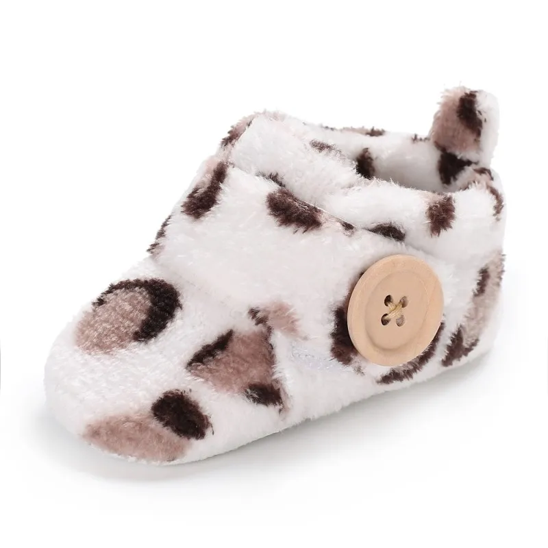 Zapatos antideslizantes con suelas suaves para beb&eacute;, botas informales, c&aacute;lidos, para Primavera e Invierno-2