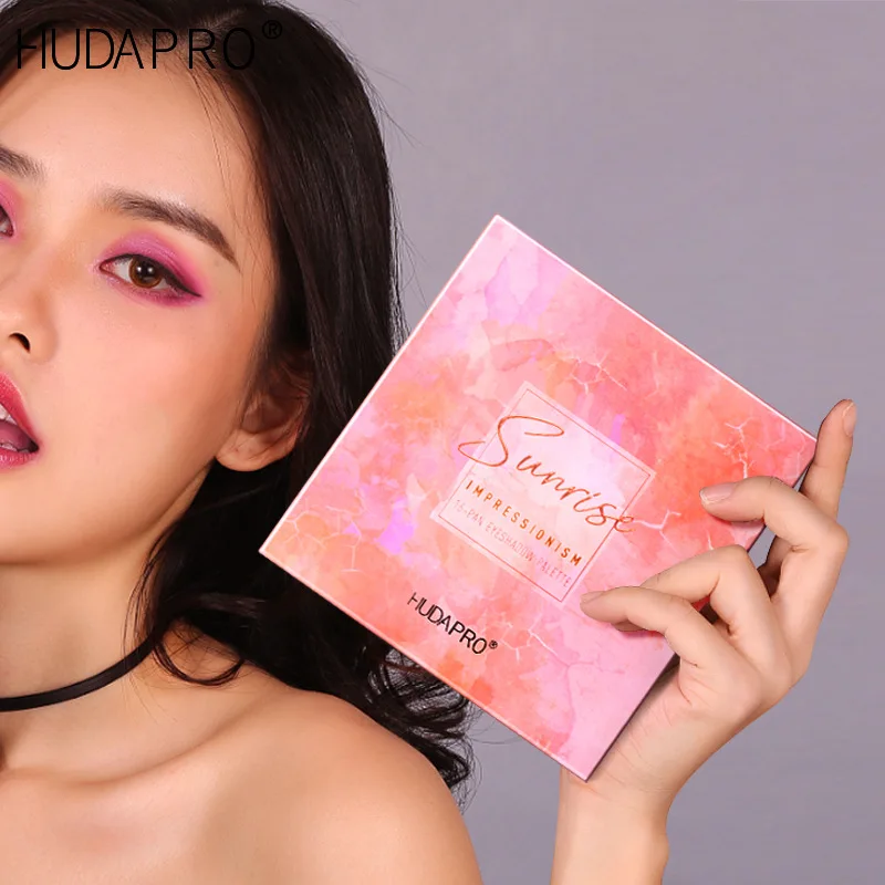 Sunrise матовые тени для век готический узор палитра нюдовых минералов