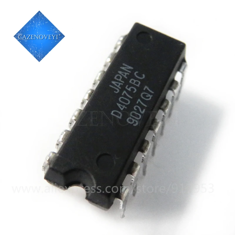 5 шт./лот CD4075 CD4075BE HEF4075B HCF4075B DIP CMOS 3 3-вход или ворота оригинальный товар в наличии |