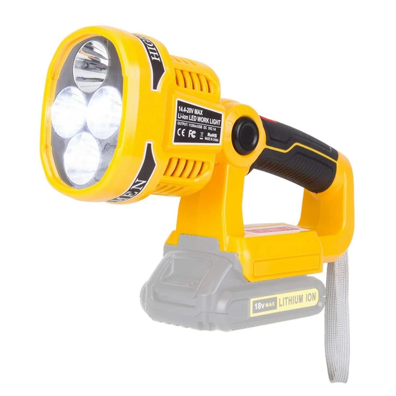 

Светодиодный фонасветильник для Dewalt, 12 Вт, 14,4-20 в