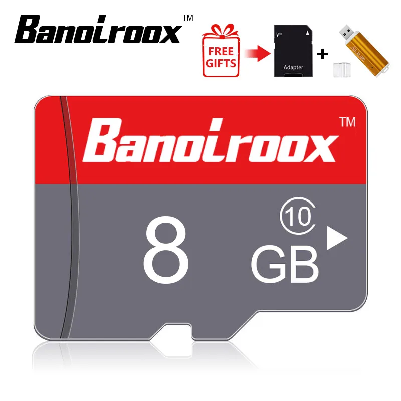 8GB with reader Оригинальная карта памяти класс 10 128 Гб 64 ГБ 32 ГБ micro sd карта 16 ГБ 8 ГБ cartao de memoria 4 Гб C6 microsd mini TF карты+ адаптер - Емкость: 8GB with reader