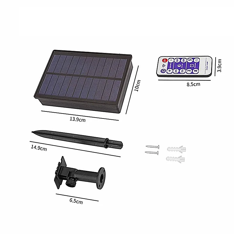 Водонепроницаемый настенный светильник Gylbab Солнечная Светодиодная трубка 12