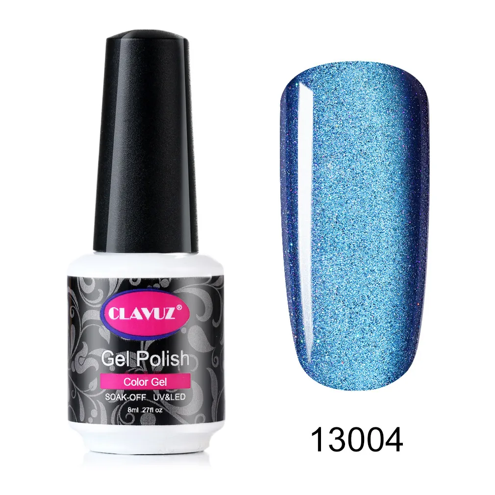 CLAVUZ 8 мл 5D Гель-лак кошачий глаз замочить от УФ светодиодный лак для ногтей