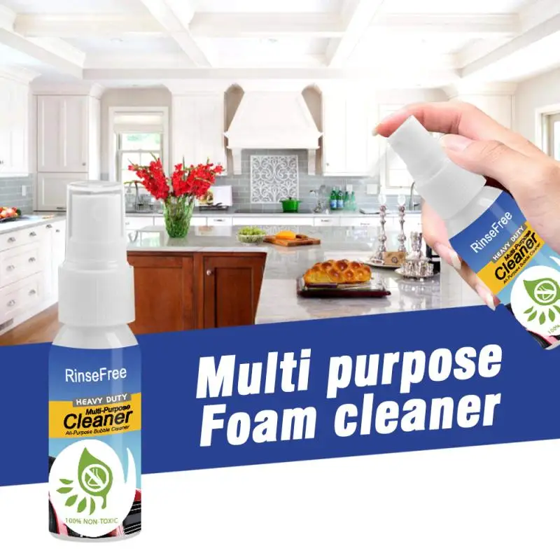 30 мл многофункциональная автомобильная Бытовая смазка Очиститель пены Rinsefree для