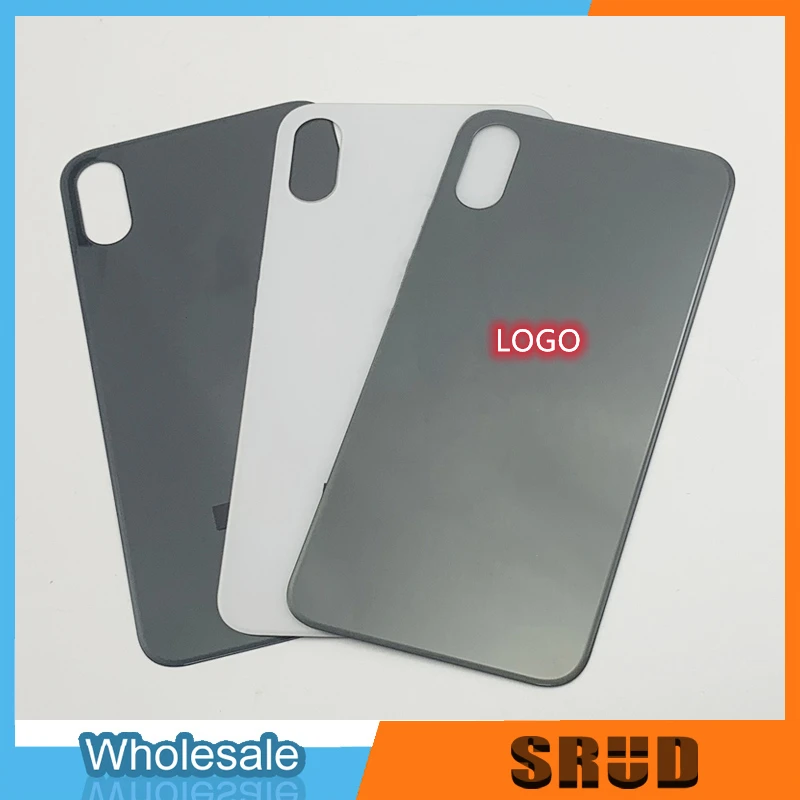 

Big Hole Back Glass For iPhone X 11 pro max Replacement Parts Battery Cover Rear Door Housing Case Phone Repair