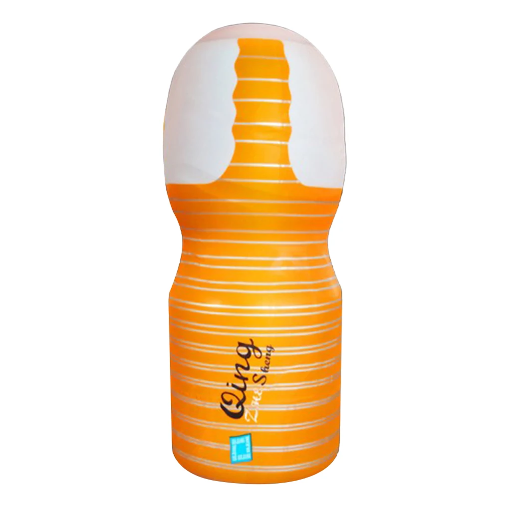 Handheld Male Masturbator Cup Pussy Deep Throat Vacuum Men Massager Aircraft | Красота и здоровье