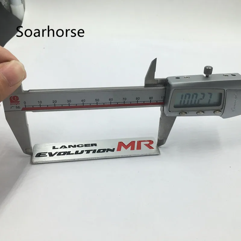 Для Mitsubishi Lancer Evolution MR логотип металлическая алюминиевая эмблема наклейки внешние