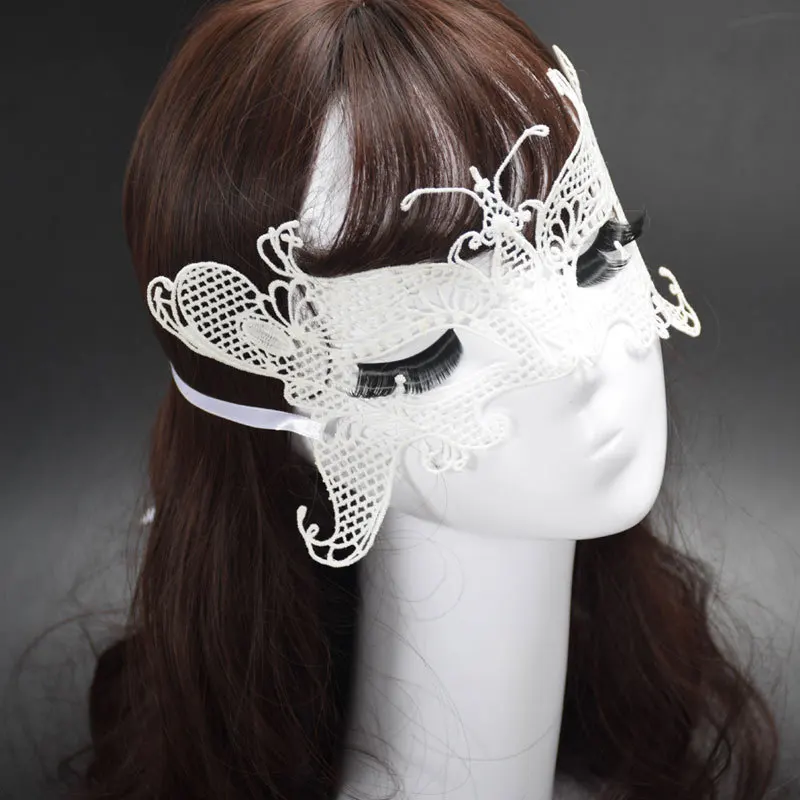 Familysky/пикантные женские Вечерние Маски с бабочками для макияжа лица кружевные