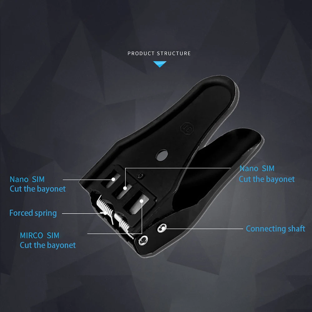 Dual 2 In 1 Micro SIM Card Cutter Multi-function Tool Smart Phone Accessories for Dropship |