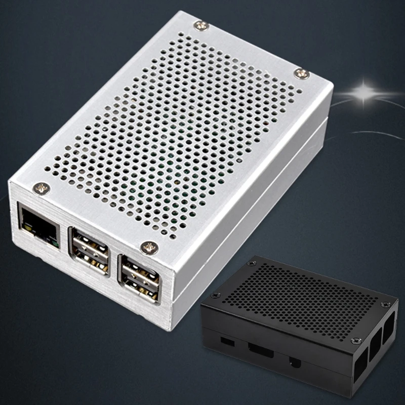 Чехол из алюминиевого сплава металлический корпус для Raspberry Pi 3 Model B 2 /