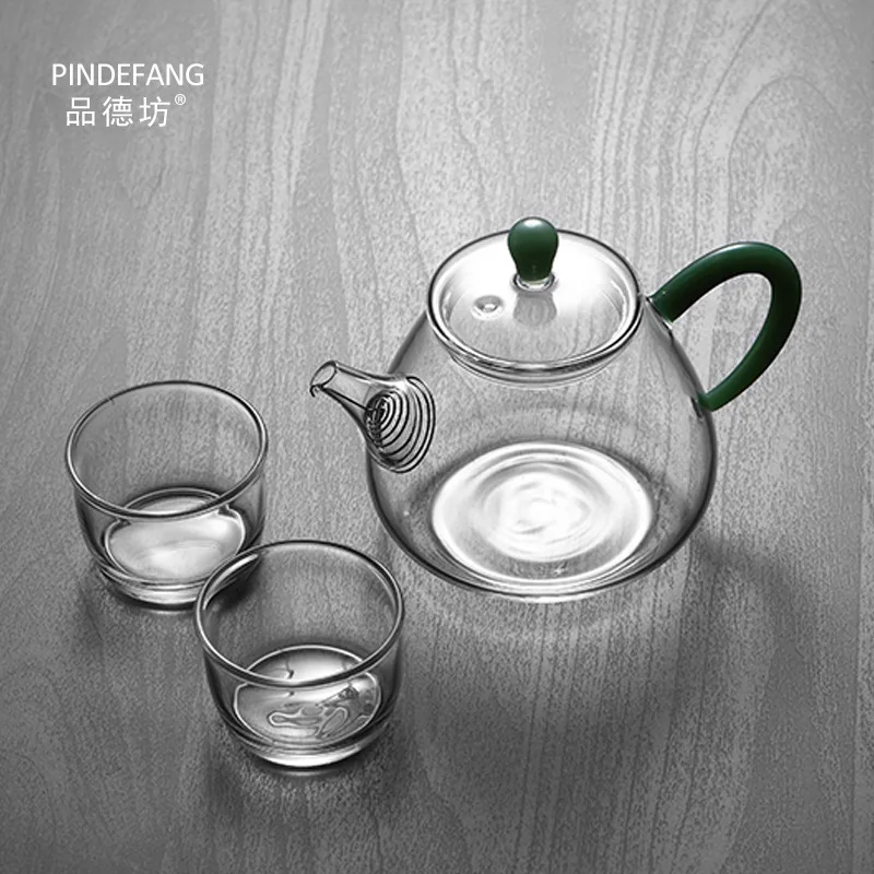 Мини-чайник стеклянный термостойкий 200 мл | Дом и сад