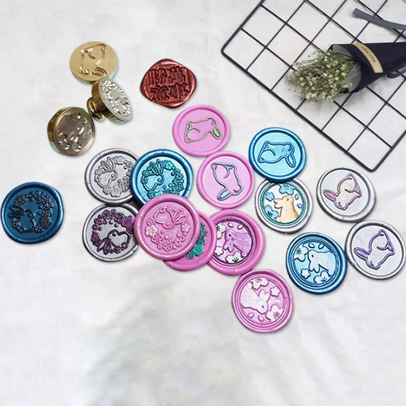 Земляная луна восковая печать планета Зефир кролик огненная краска