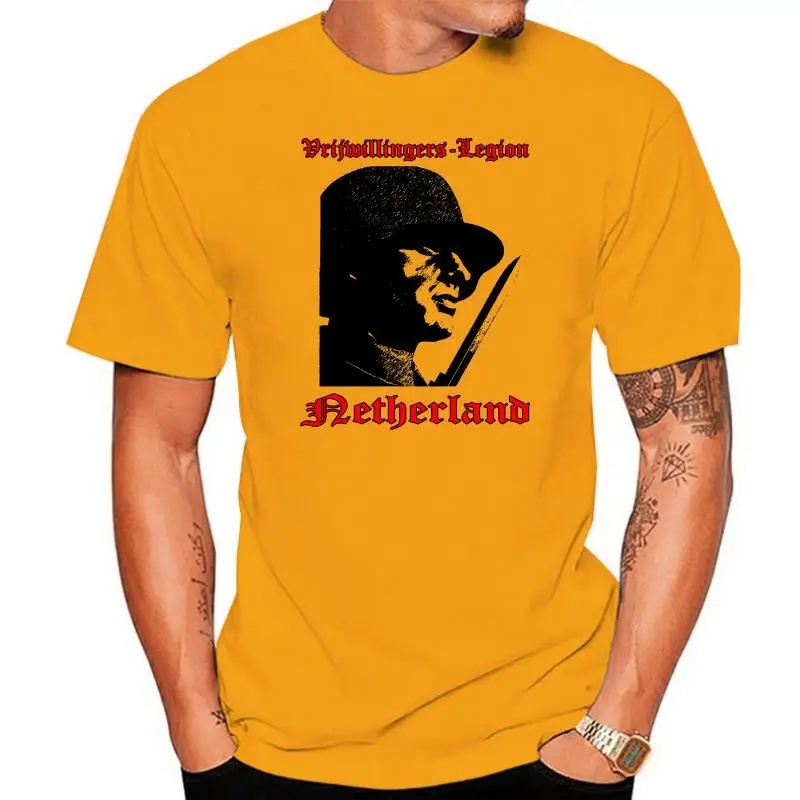 

Новинка 2022, летняя крутая футболка, изумительная футболка с графическим принтом легиона Нидерландов Второй мировой войны
