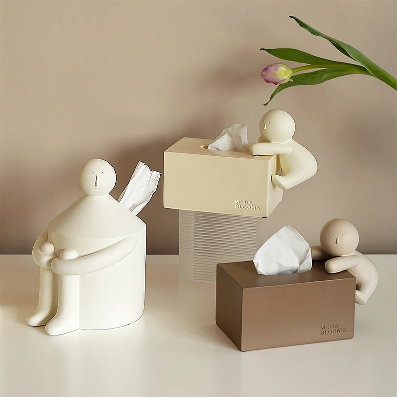 

Cute Organizer Tissue Boxes Dining Case Home Office Storage Tissue Dispenser Tissue Box Napkin Dispenser Servilletero Home Decor