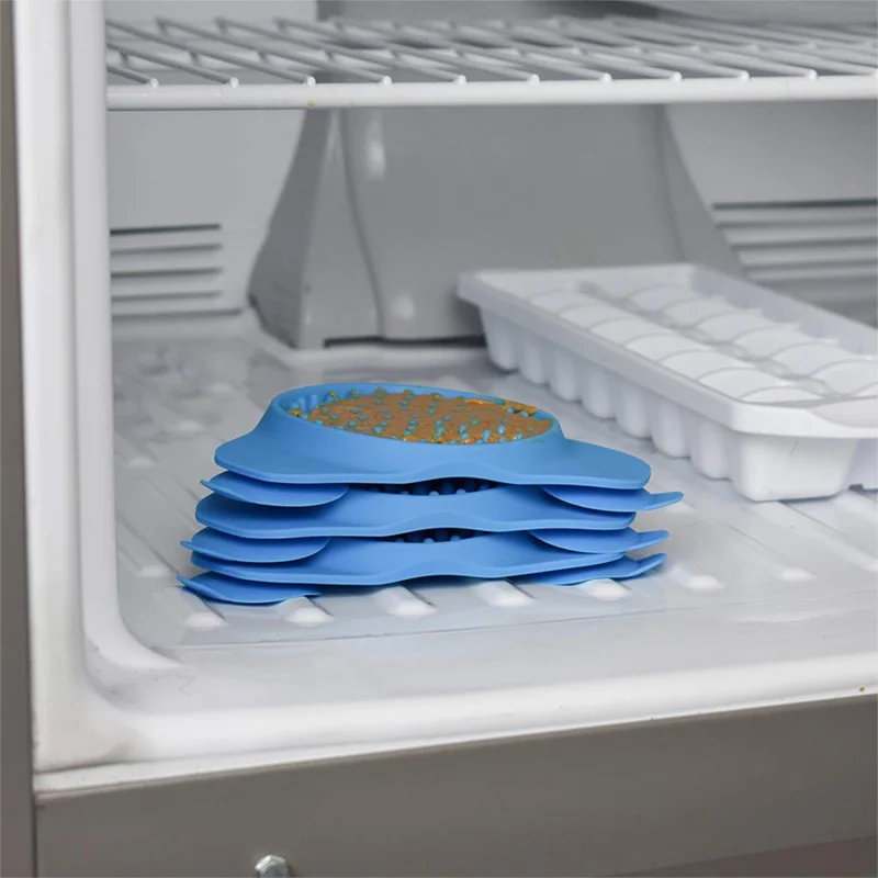 Коврик дозатор для собак устройство дрессировки присоска на стену груминга и