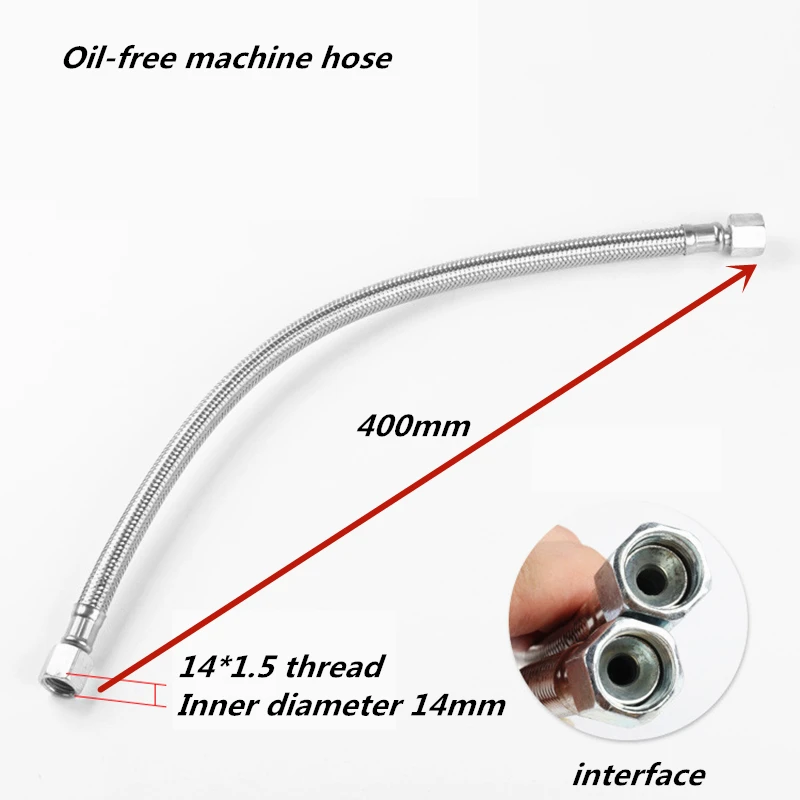 1 шт. воздушный компрессор алюминиевая трубка насос обратный клапан медная труба