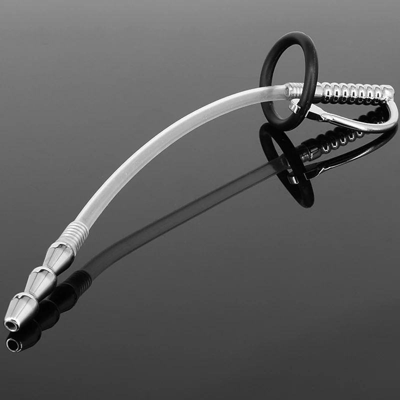 

Stainless Steel Penis Plug Long Catheter Uretral Stimulator Urethal Sounding Toys For Men Urethral Plug Dilator Sex Toy