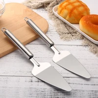 2pcs baking pastry spatulas stainless steel cake pizza shovel knife butter cheese dessert cutlery bakeware cake spatula tool