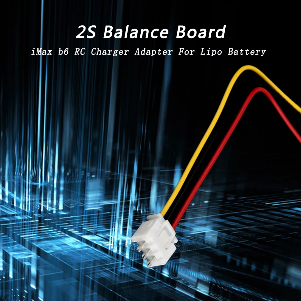 Лидер продаж! 1 шт. 15 см RC lipo battery balance charger connector Imax b6 plug 2s1p новая распродажа | Игрушки