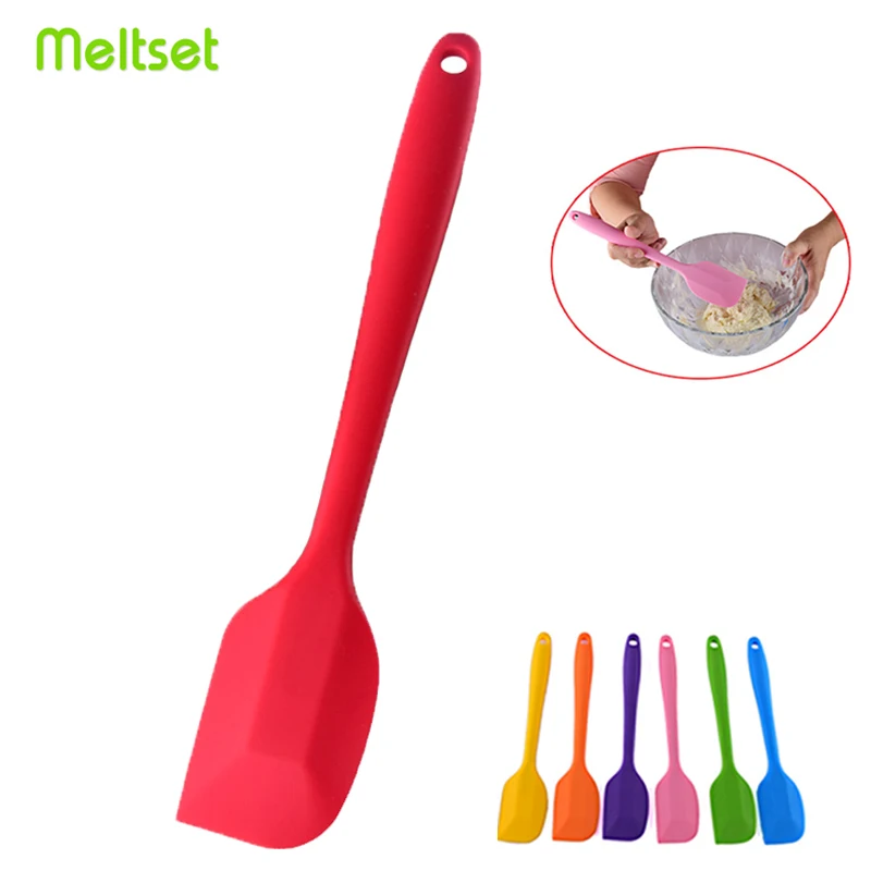 Силиконовая лопатка для торта скребок смешивания сливок и масла выпечки
