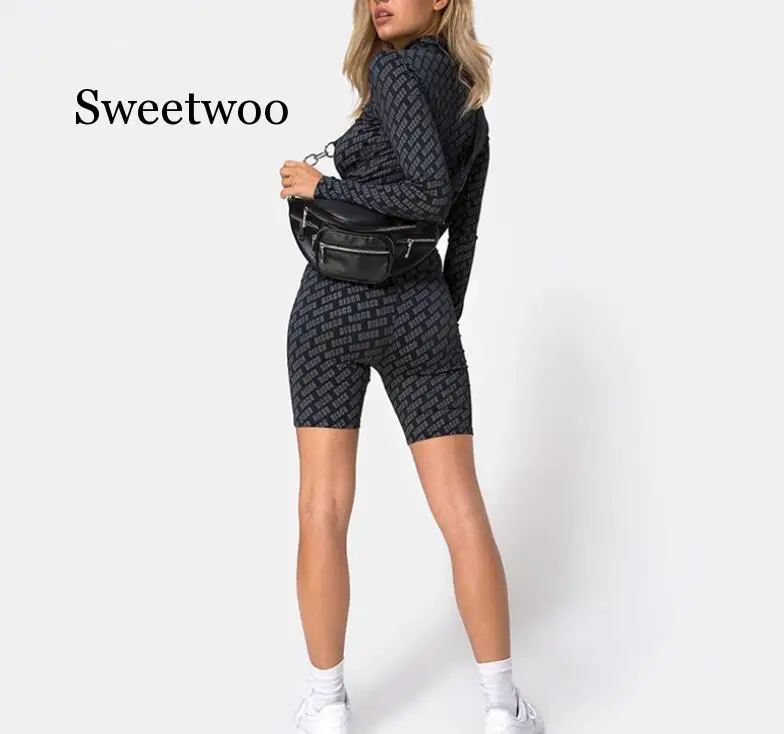 Женский спортивный костюм для фитнеса SWEETWOO из 2 предметов Женская Спортивная