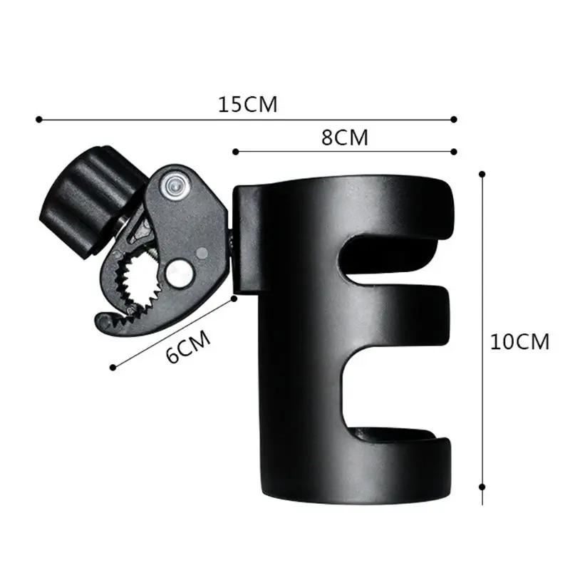 

Baby Stroller Cup Holder Adjustable Stroller Accessory Baby Bottles Rack Bicycle Bike Bottle Holders