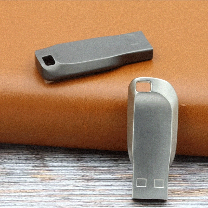 

H7JF Creative Metal 32G U Disk 16G Car Music USB Disk OEM Customized Computer System 8/16/32/64G Storage Disk