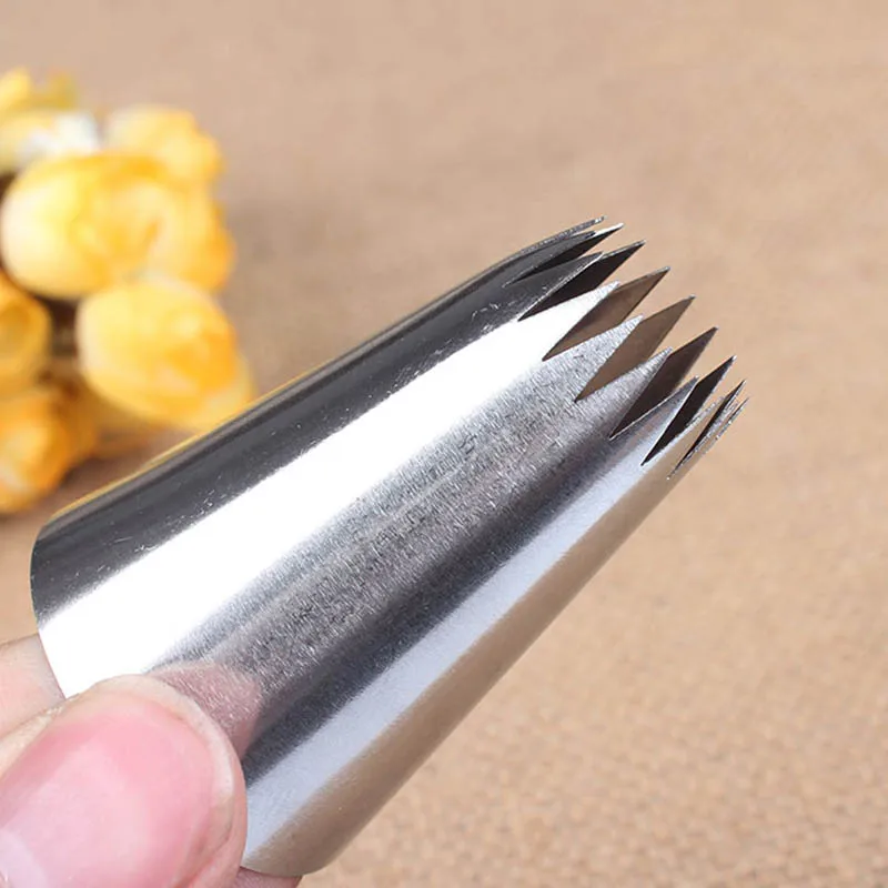 1 шт. DIY украшения для тортов 19 зуб Кондитерские насадки Кухня гаджеты печенье