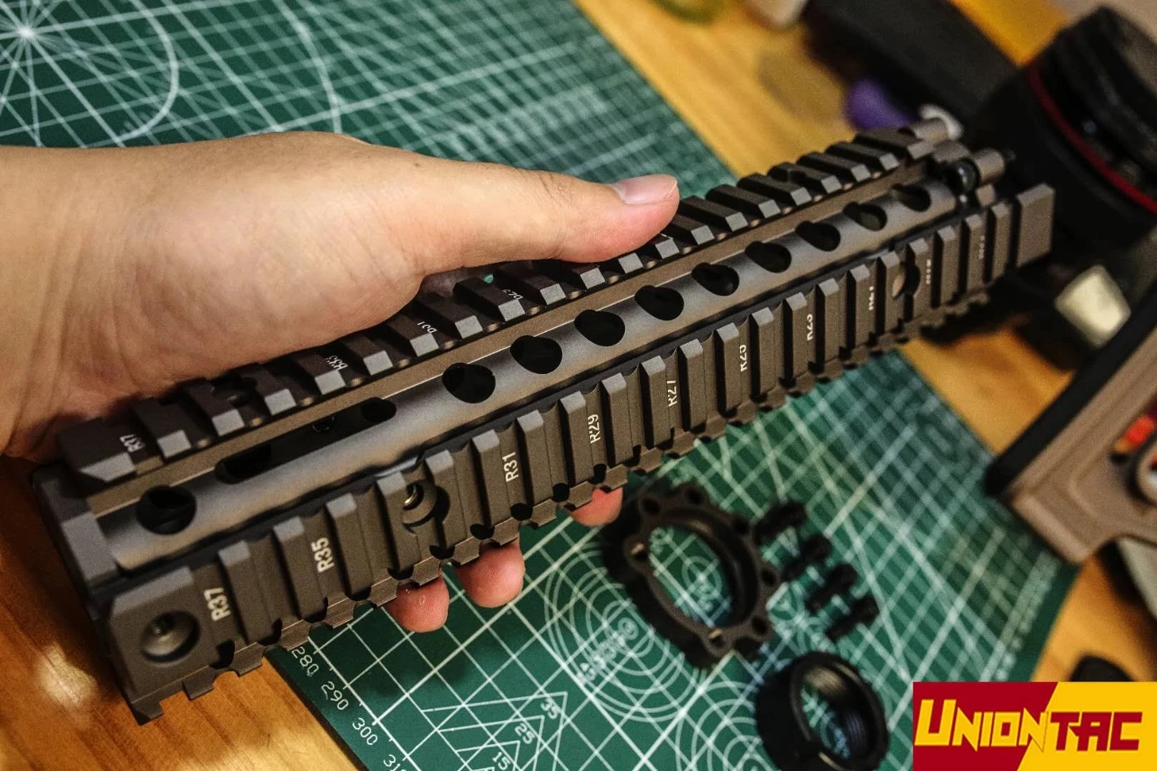 Большой грагон MK18 RIS 9 &quotстрайкбол Handguard тактический рельс UT R03|Уличные