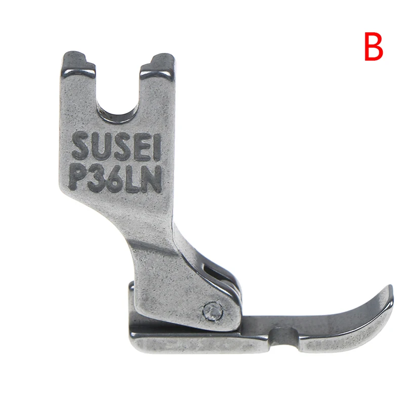 

P36LN / P36N Presser Foot Industrial Sewing Machine Flatcar Unilateral Presser Foot Steel-Sided Zipper Foot High Quality