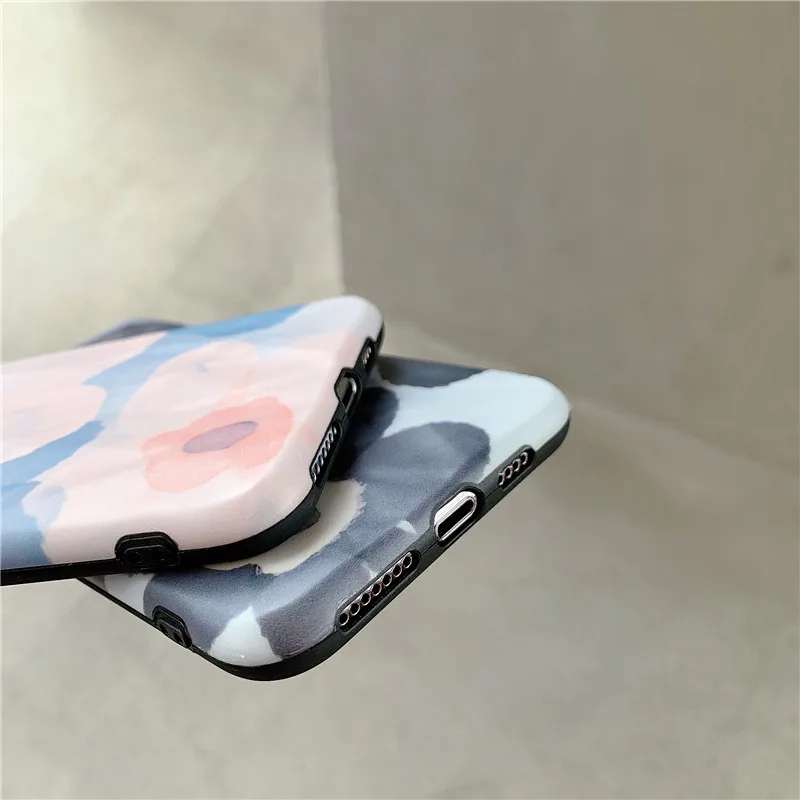 

Art flower soft shell phone case iphone 11 case iphone xr case iphone 11 phone cases iphone 8 plus case