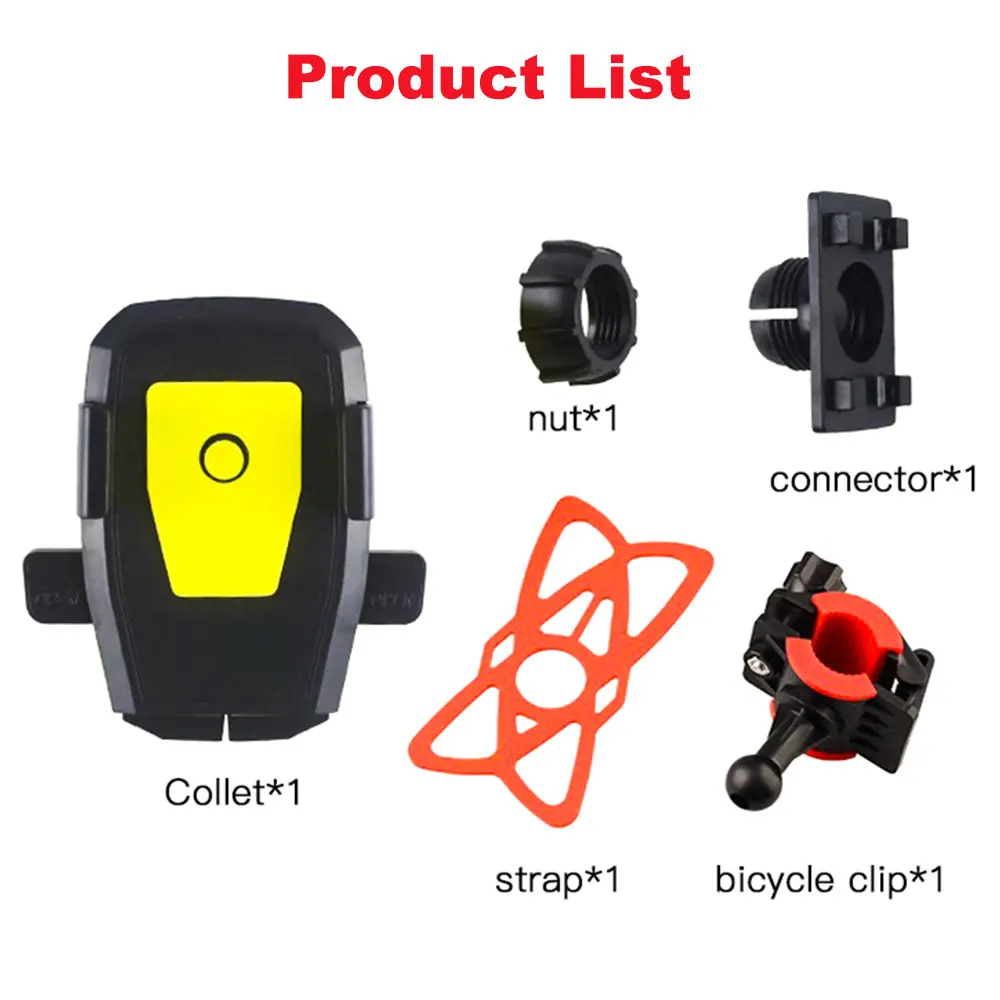 

Phone Cellphone GPS Anti Slide Bike Bicycle Holder Handle Phone Mount Handlebar Extender Holder For 3.5'' to 6.5''
