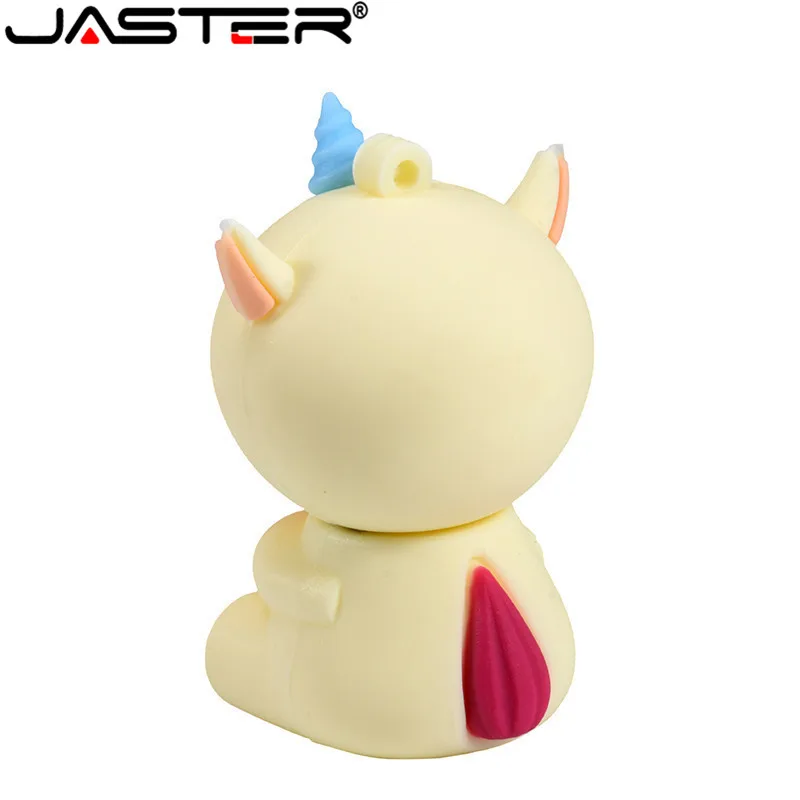 JASTER мультяшный плюшевый детский Флешка 4 ГБ 16 ГБ 32 ГБ 64 ГБ usb 2,0 usb флеш-накопитель карта памяти Флешка модный подарок